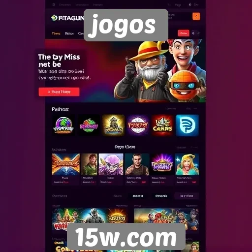 Novidades no design de interface do site de jogos